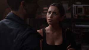 Close up of Priscilla Quintana in Pandora Series