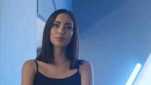 Close up of Priscilla Quintana in Pandora Series