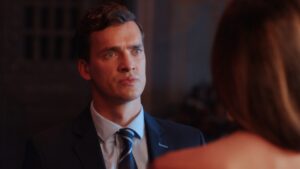 Close up of actor Luke Fetherston